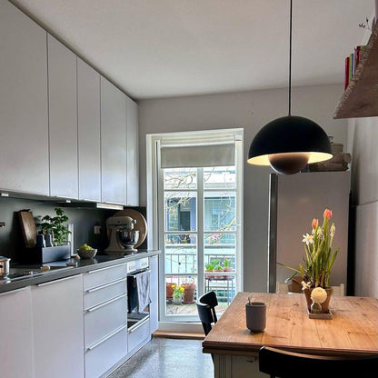 Pendant Light | Glossy Dome Shade Design