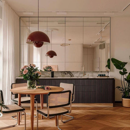Pendant Light | Glossy Dome Shade Design