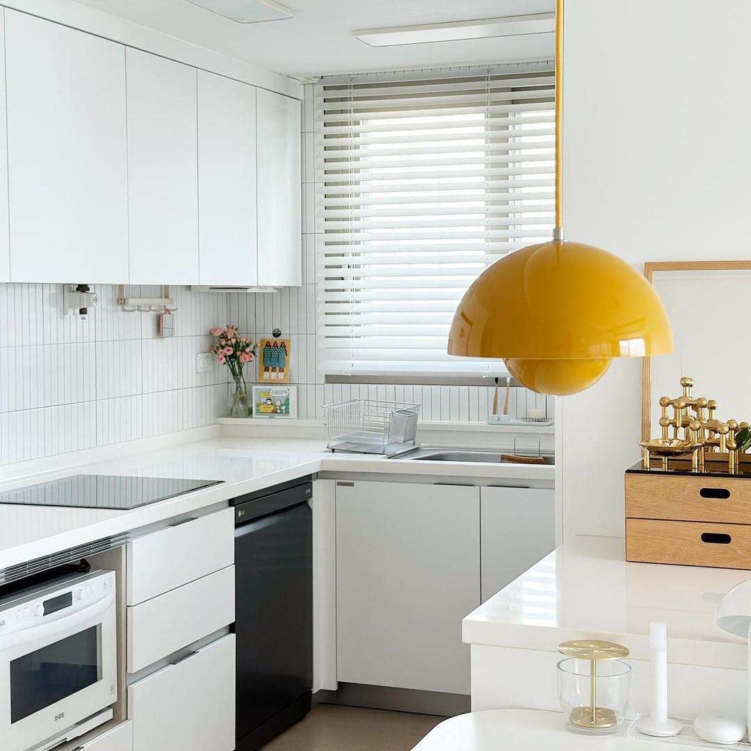 Pendant Light | Glossy Dome Shade Design