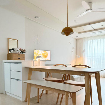 Pendant Light | Glossy Dome Shade Design