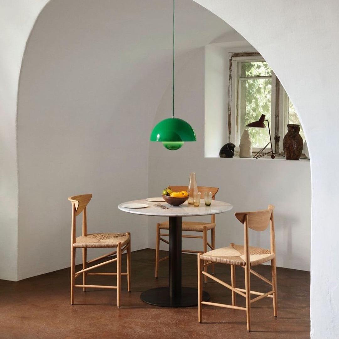 Pendant Light | Glossy Dome Shade Design