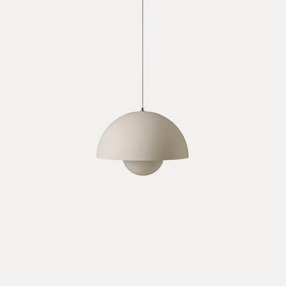 Pendant Light | Glossy Dome Shade Design