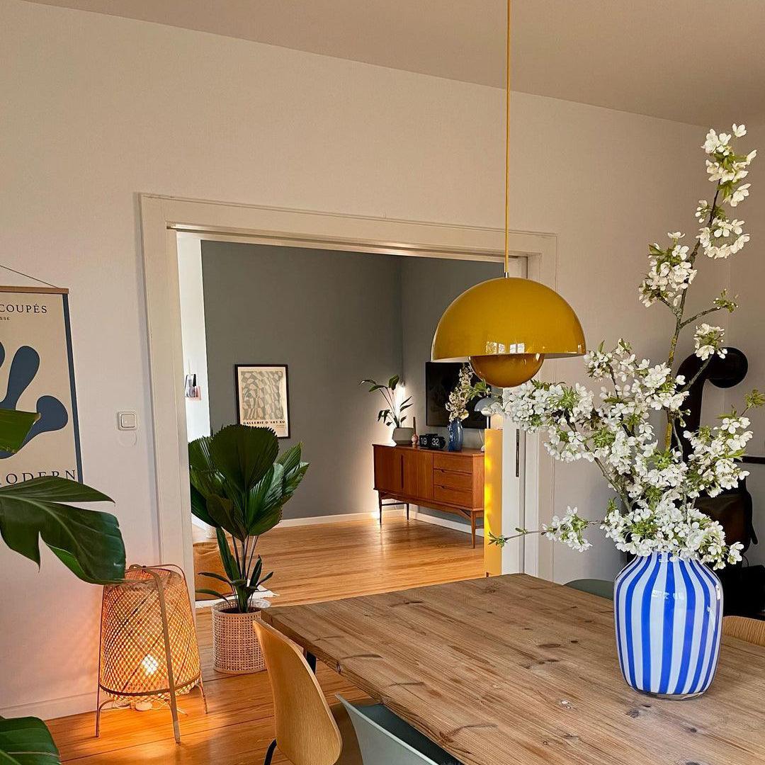 Pendant Light | Glossy Dome Shade Design