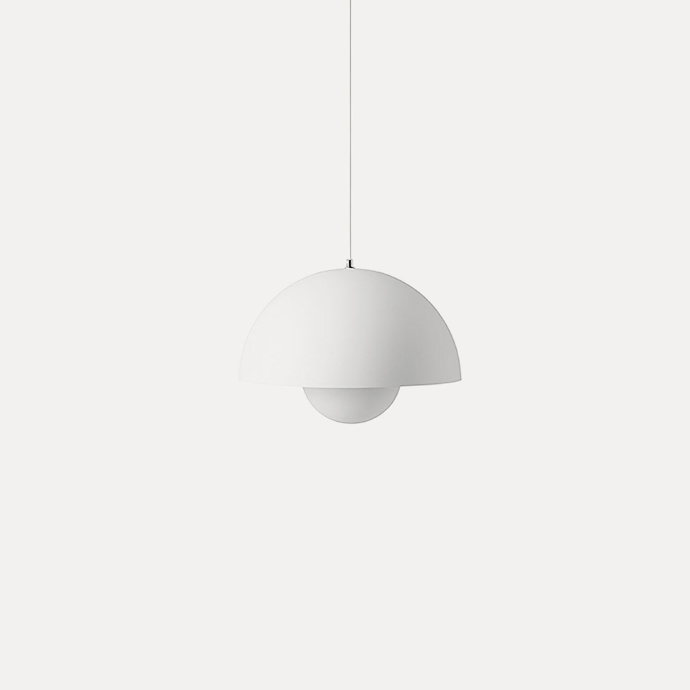 Pendant Light | Glossy Dome Shade Design