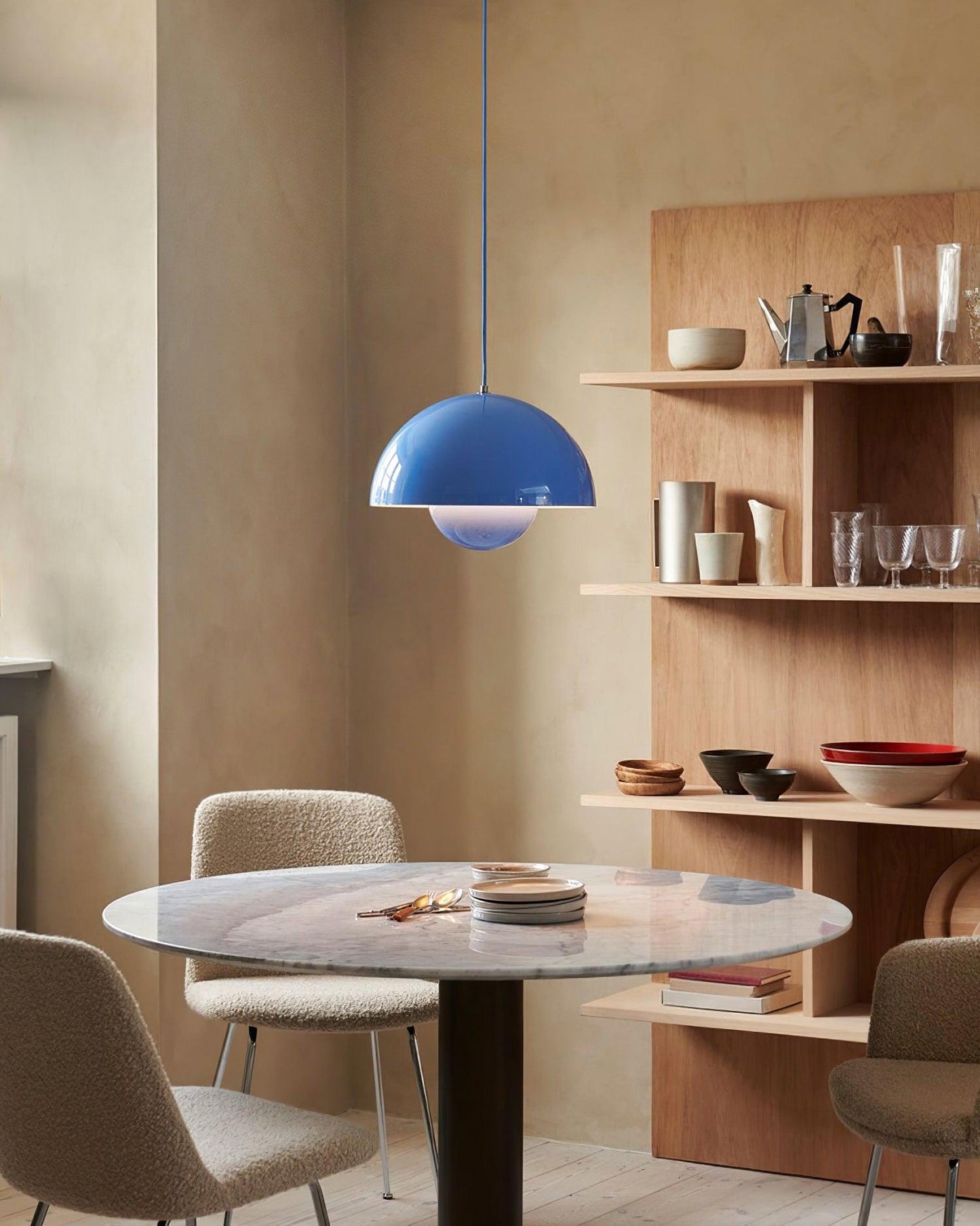 Pendant Light | Glossy Dome Shade Design