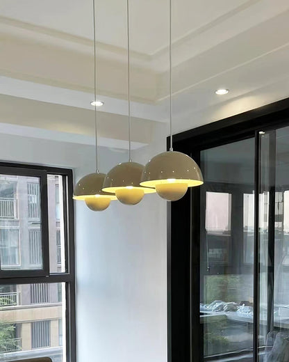 Pendant Light | Glossy Dome Shade Design