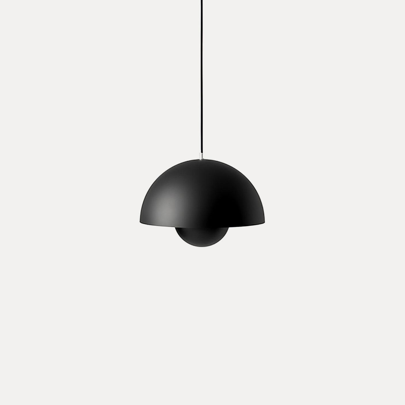 Pendant Light | Glossy Dome Shade Design