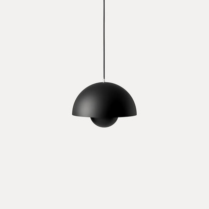 Pendant Light | Glossy Dome Shade Design