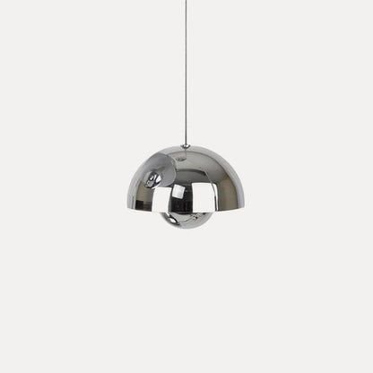 Pendant Light | Glossy Dome Shade Design