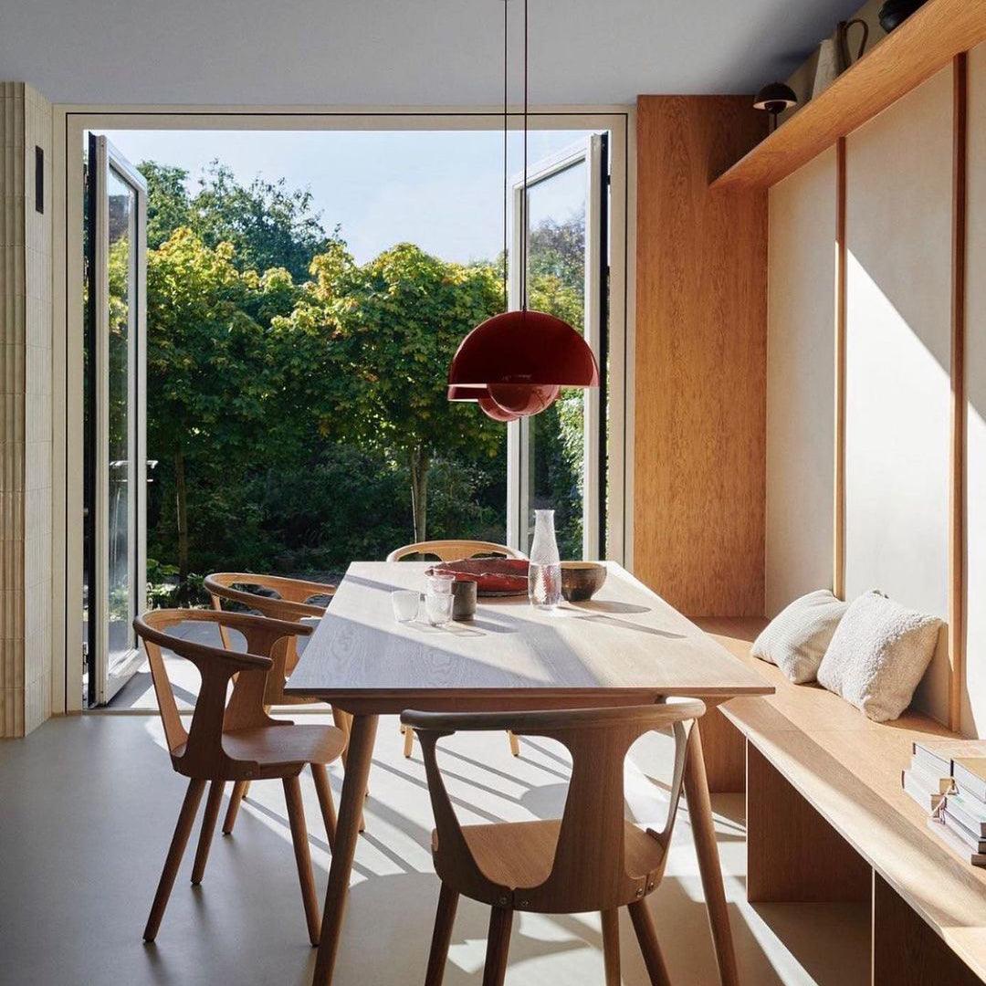 Pendant Light | Glossy Dome Shade Design