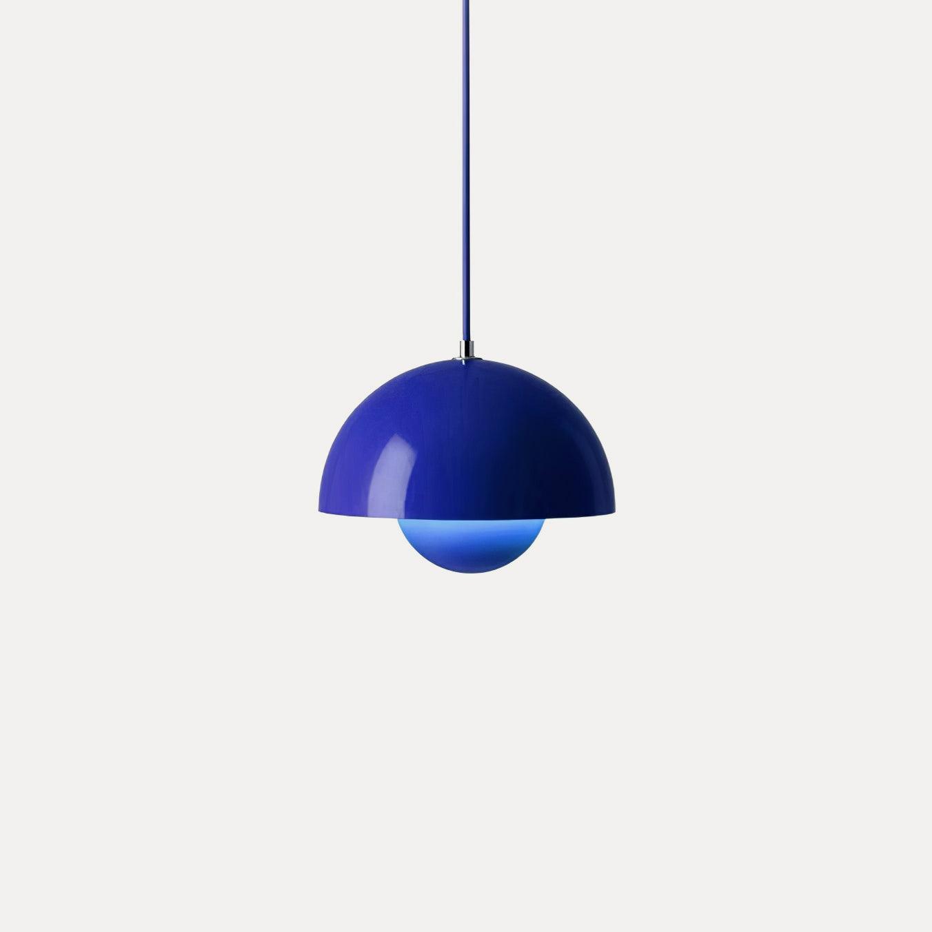Pendant Light | Glossy Dome Shade Design