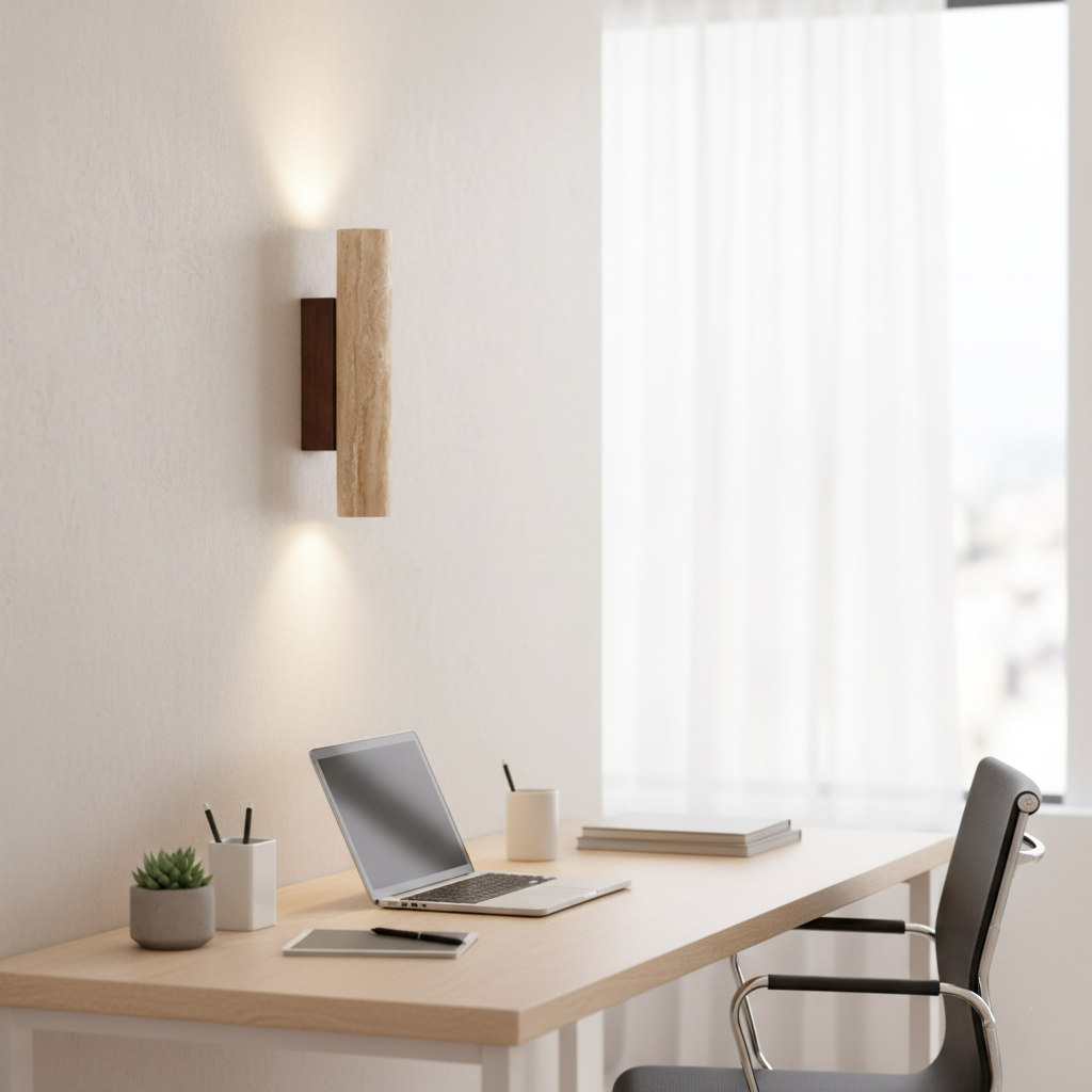 Wall Light | Travertine Up Down Design
