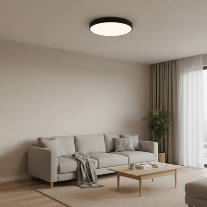Ceiling Light | Minimalist Round Flush Mount