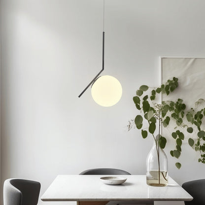 Pendant Light | Oval Frame Globe Design