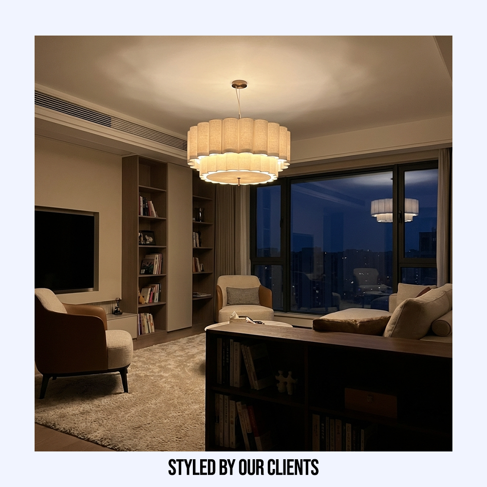 Pendant Light | Layered Shade Cluster Design