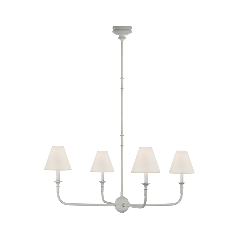 Pendant Light | Vintage Fabric Shade Chandelier