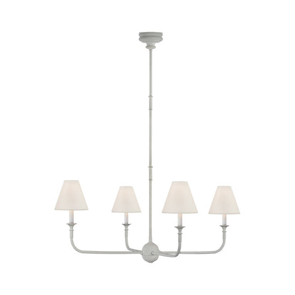 Pendant Light | Vintage Fabric Shade Chandelier