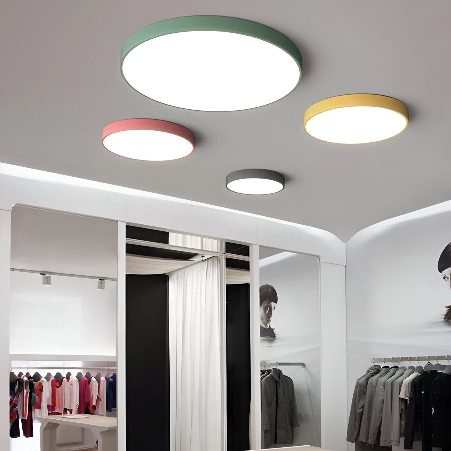 Ceiling Light | Minimalist Round Flush Mount
