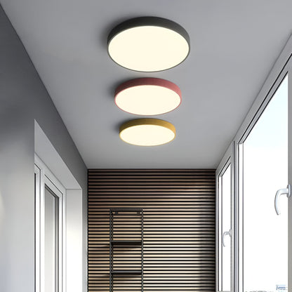 Ceiling Light | Minimalist Round Flush Mount