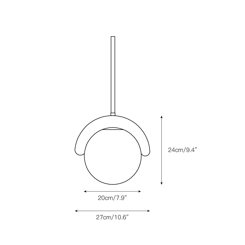 Pendant Light | Wavy Sphere Chandelier Design