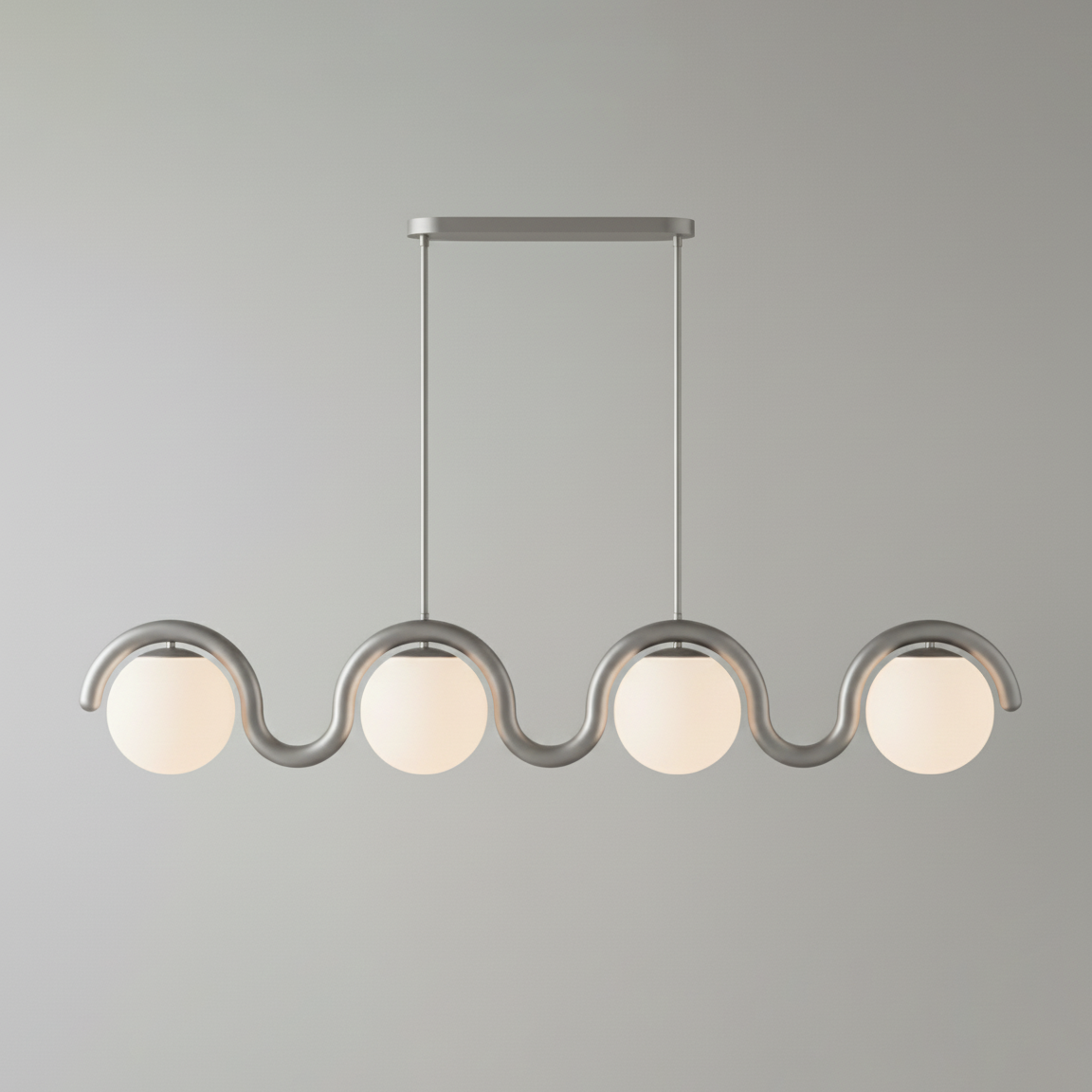 Pendant Light | Wavy Sphere Chandelier Design