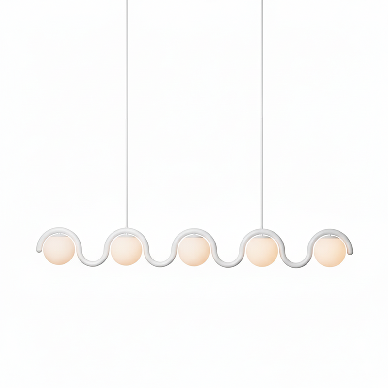 Pendant Light | Wavy Sphere Chandelier Design