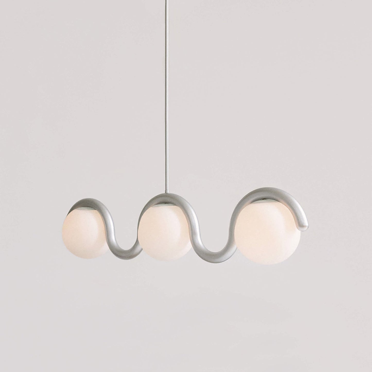 Pendant Light | Wavy Sphere Chandelier Design