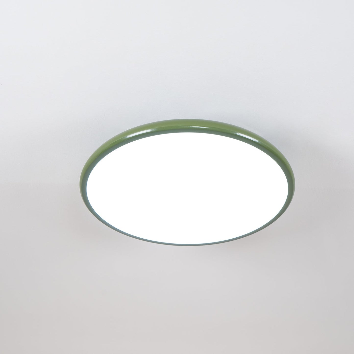 Ceiling Light | Wood Trim Round LED