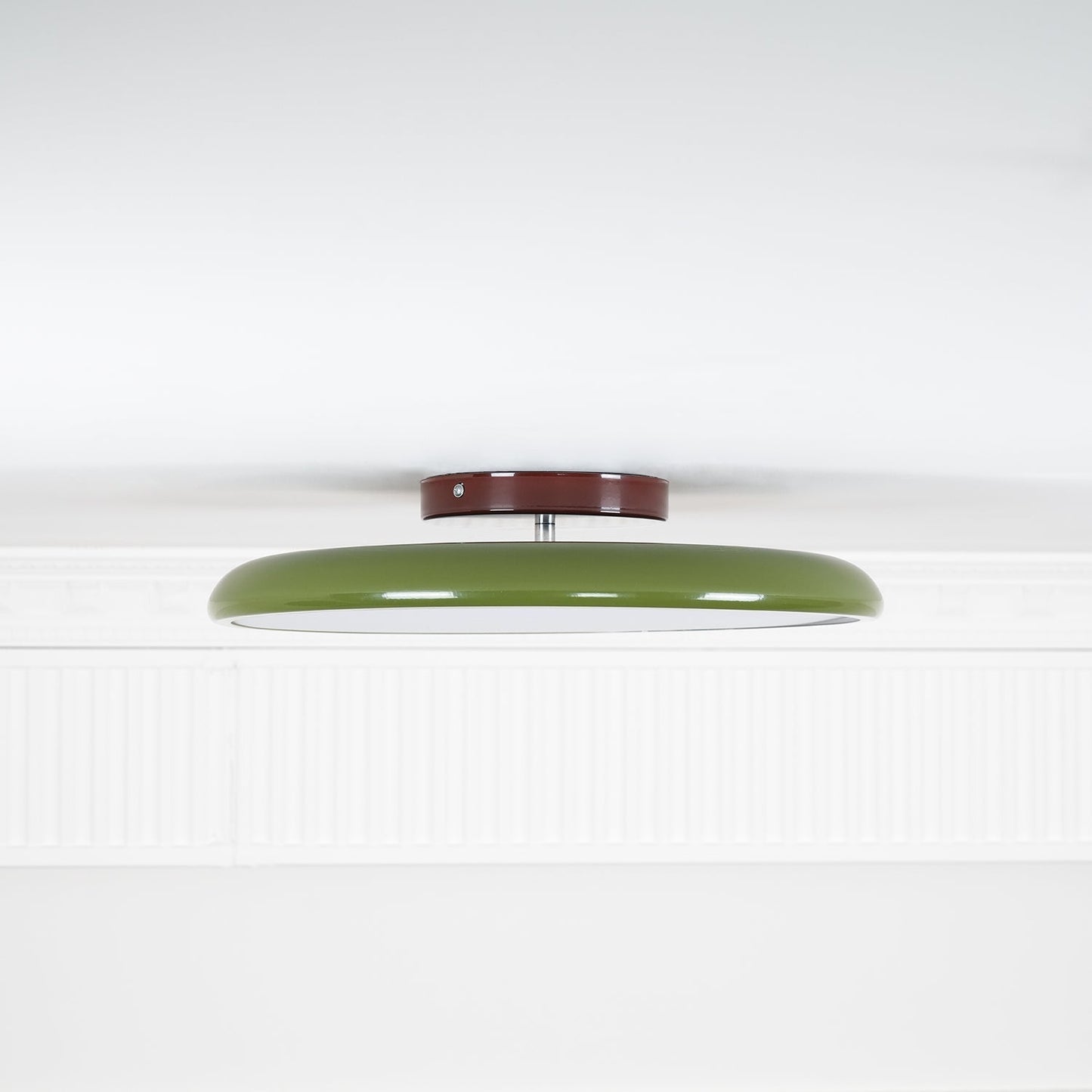 Ceiling Light | Wood Trim Round LED