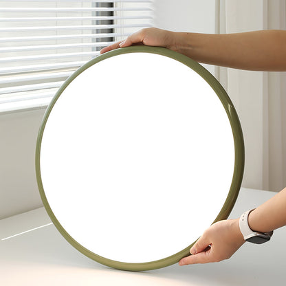 Ceiling Light | Wood Trim Round LED