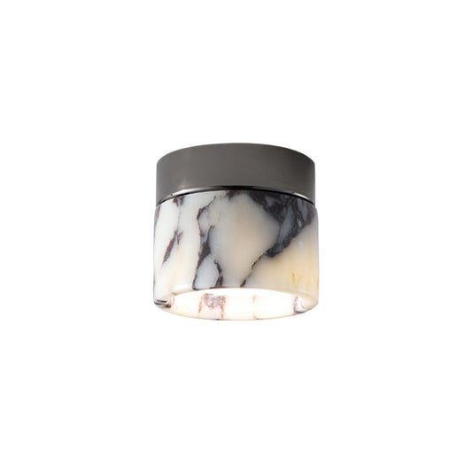 Ceiling Light | Marble Cylinder Spotlight Design