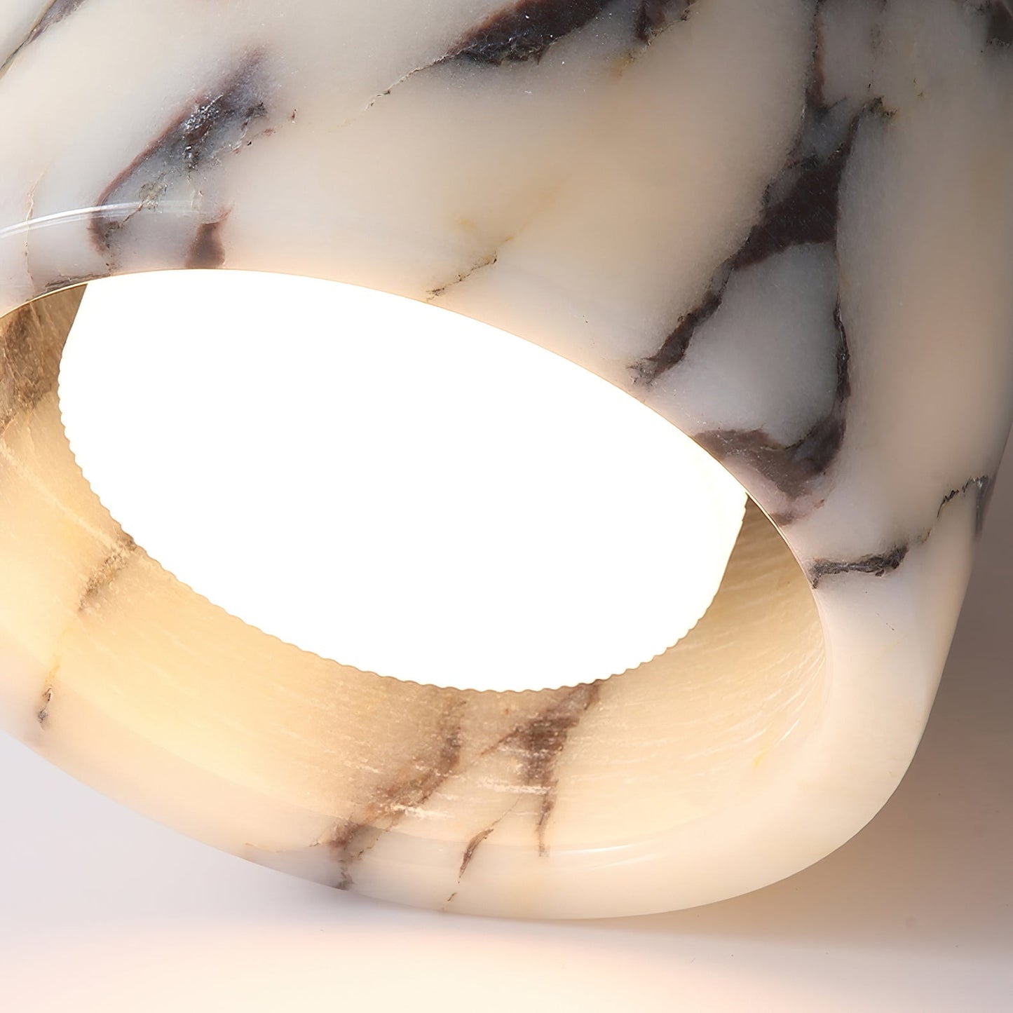 Ceiling Light | Marble Cylinder Spotlight Design