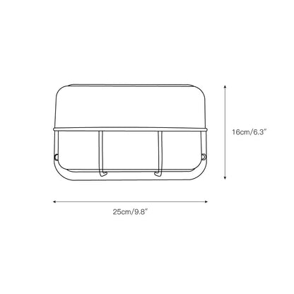 Wall Light | Industrial Bulkhead Outdoor Design