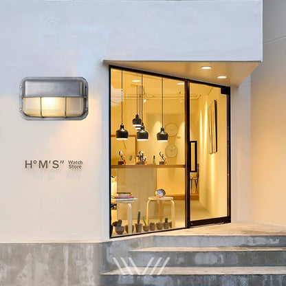 Wall Light | Industrial Bulkhead Outdoor Design