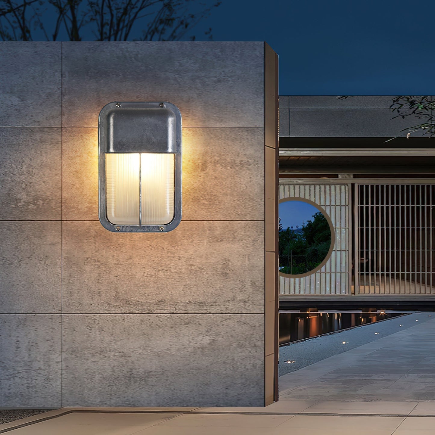 Wall Light | Industrial Bulkhead Outdoor Design