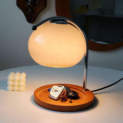 Table Light | Candle Warmer Glass Dome Design