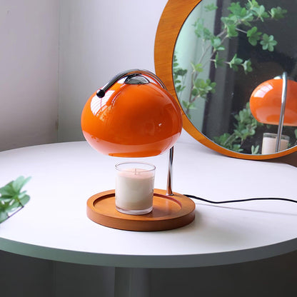 Table Light | Candle Warmer Glass Dome Design