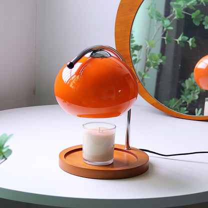 Table Light | Candle Warmer Glass Dome Design