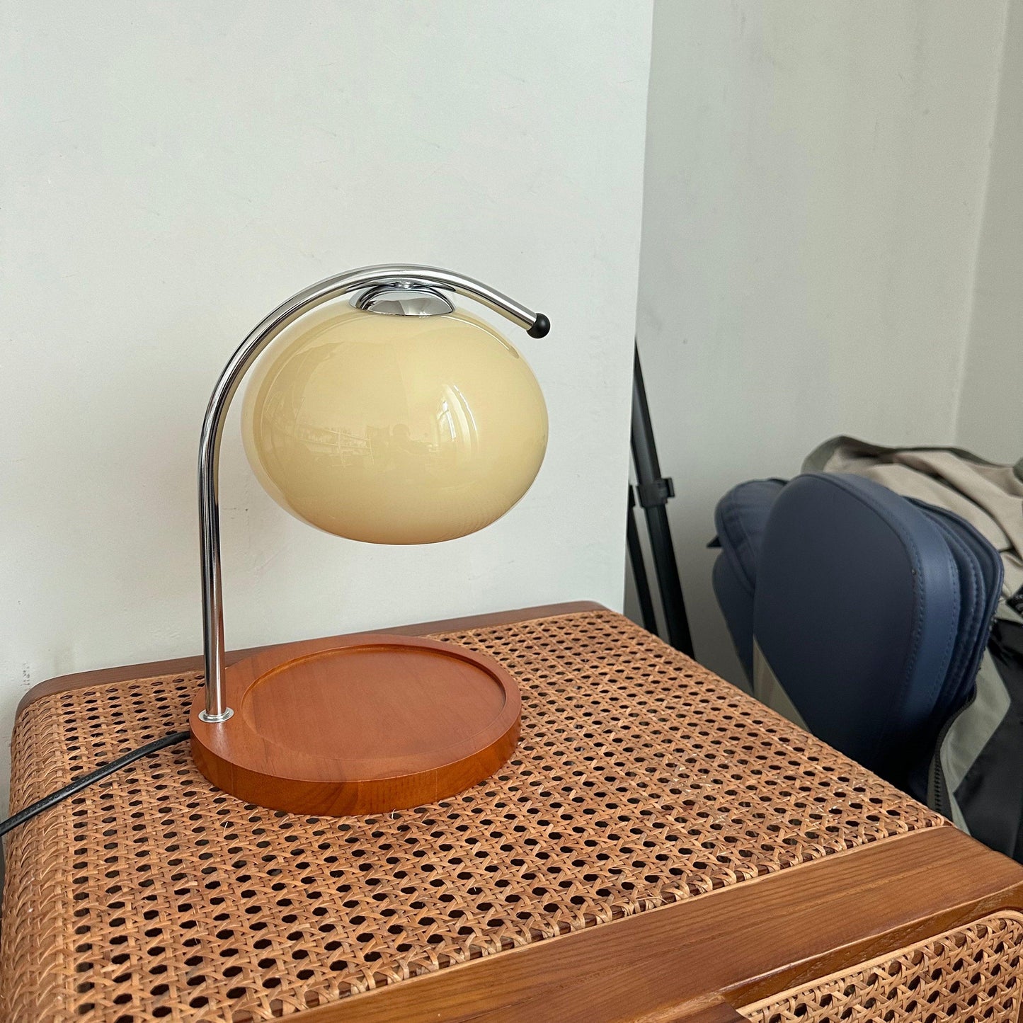 Table Light | Candle Warmer Glass Dome Design
