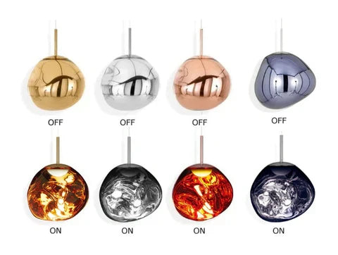 Pendant Light | Molten Glass Lava Design
