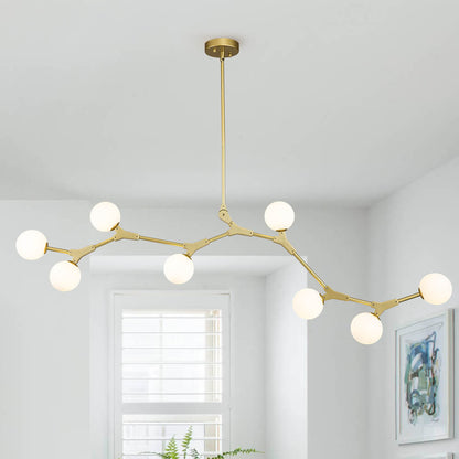 Pendant Light | Branch Bubble Glass Chandelier
