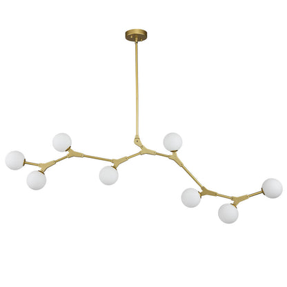 Pendant Light | Branch Bubble Glass Chandelier