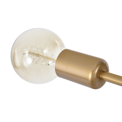 Ceiling Light | Sputnik Brass Semi Flush Design