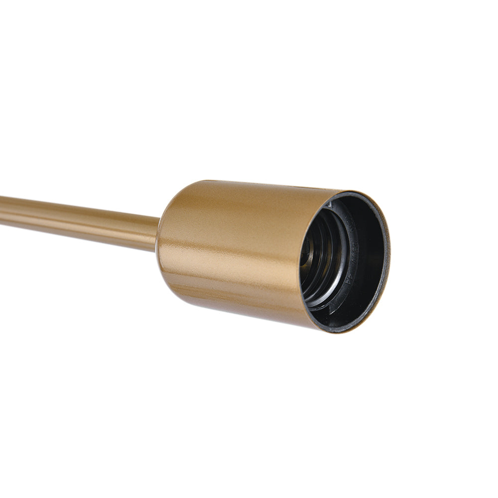 Ceiling Light | Sputnik Brass Semi Flush Design