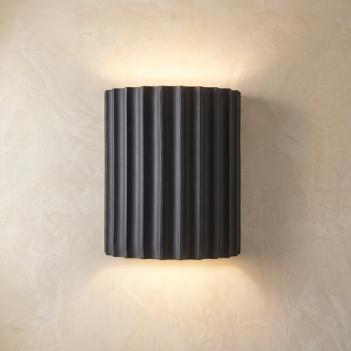 Wall Light | Grooved Column Wall Sconce