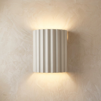 Wall Light | Grooved Column Wall Sconce