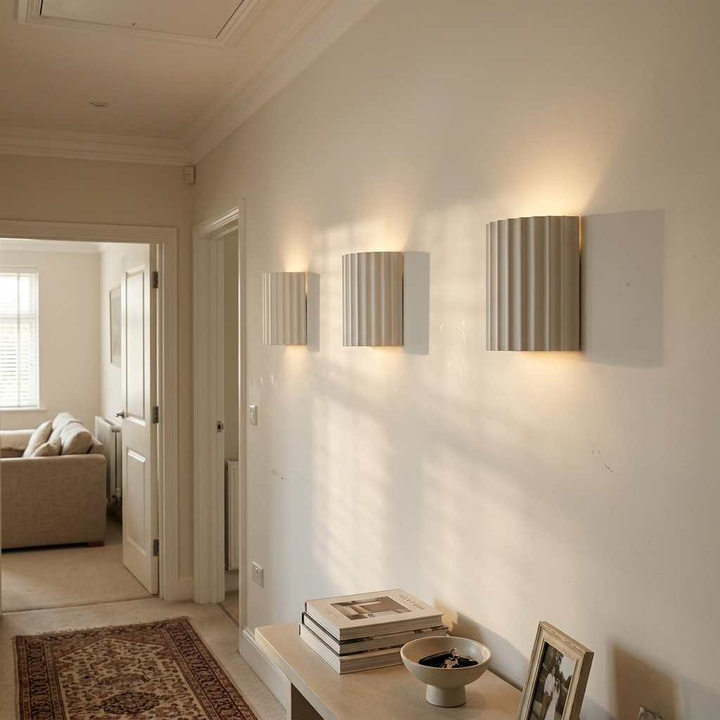 Wall Light | Grooved Column Wall Sconce
