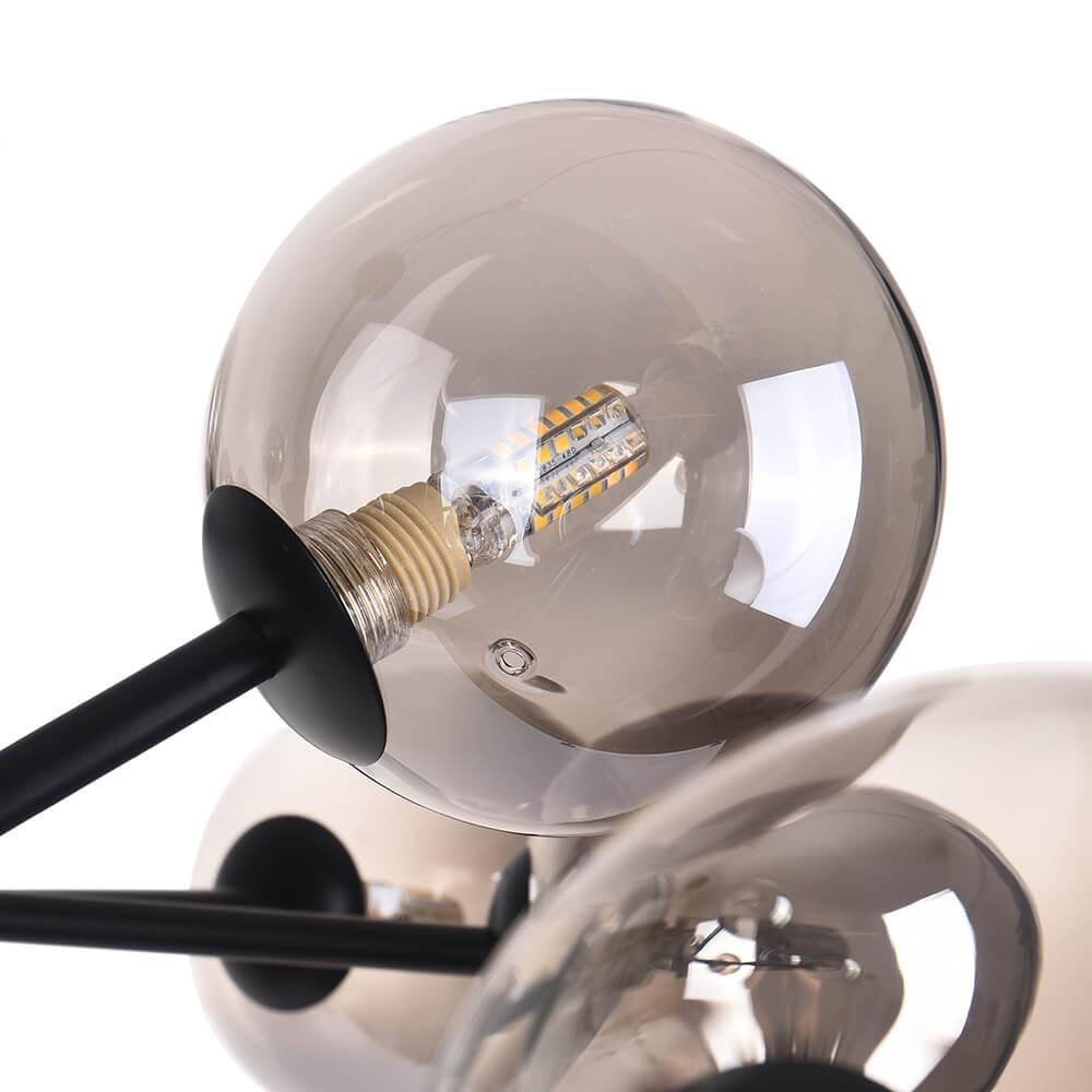 Pendant Light | Branching Glass Globe Chandelier