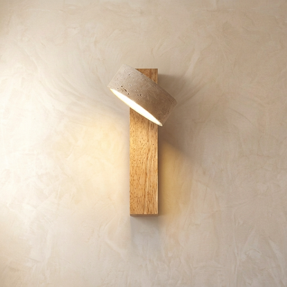 Wall Light | Stone Spotlight Bedside Design