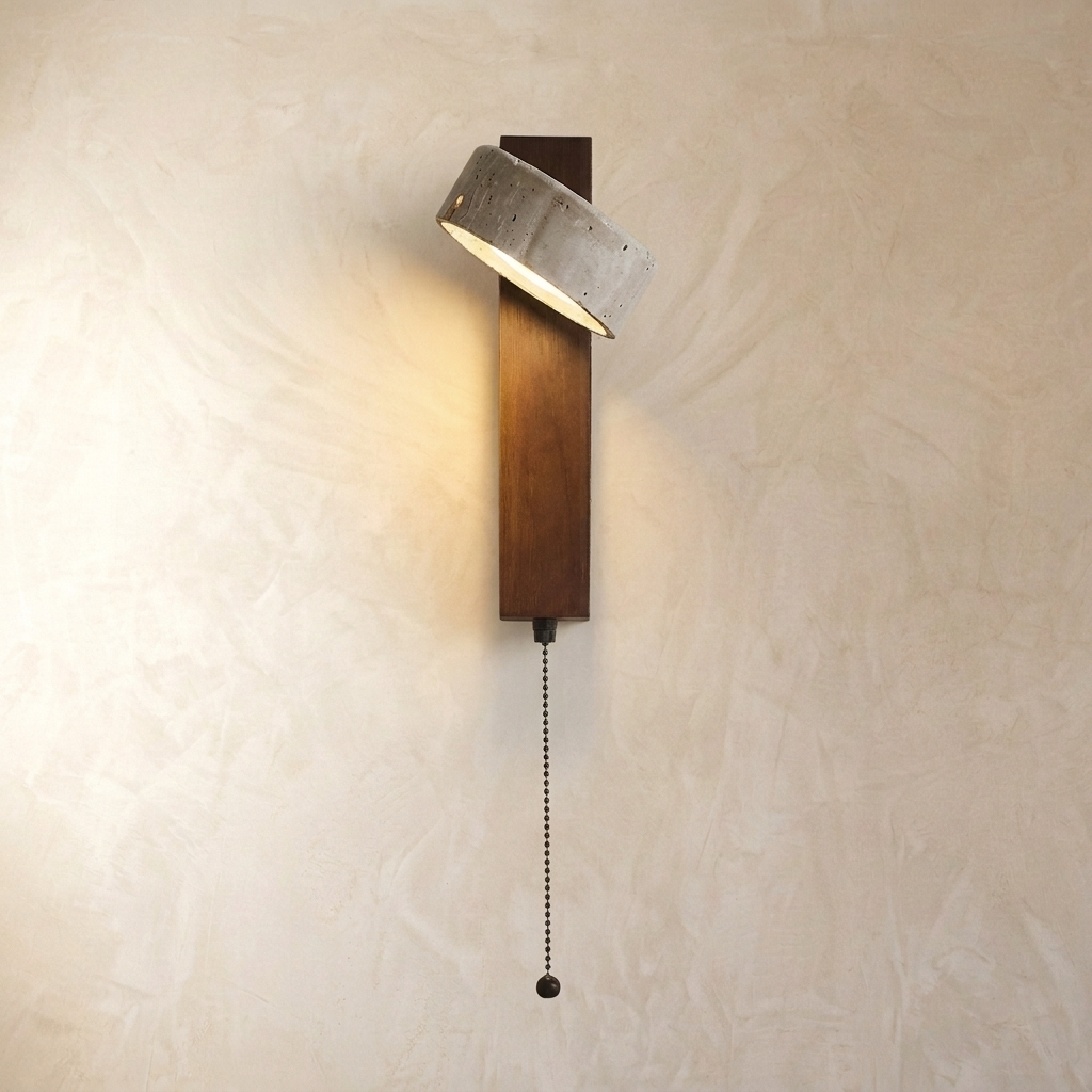 Wall Light | Stone Spotlight Bedside Design